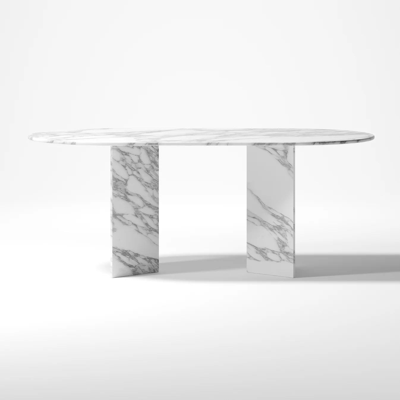 Verve Dining Table - Arabescato
