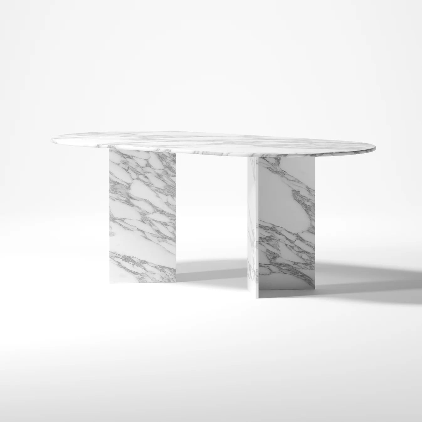 Verve Dining Table - Arabescato