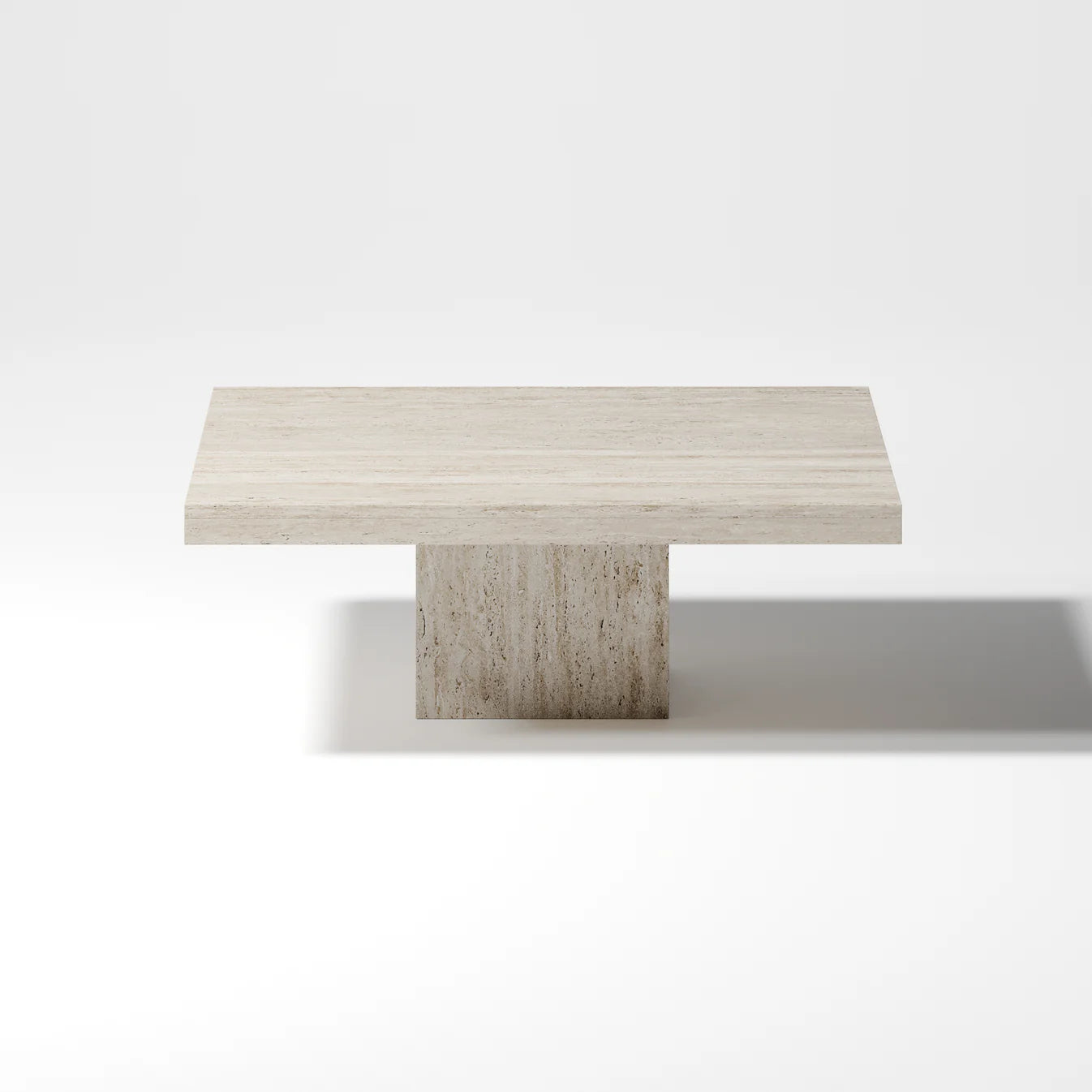 Serene Coffee Table - Travertine Filled